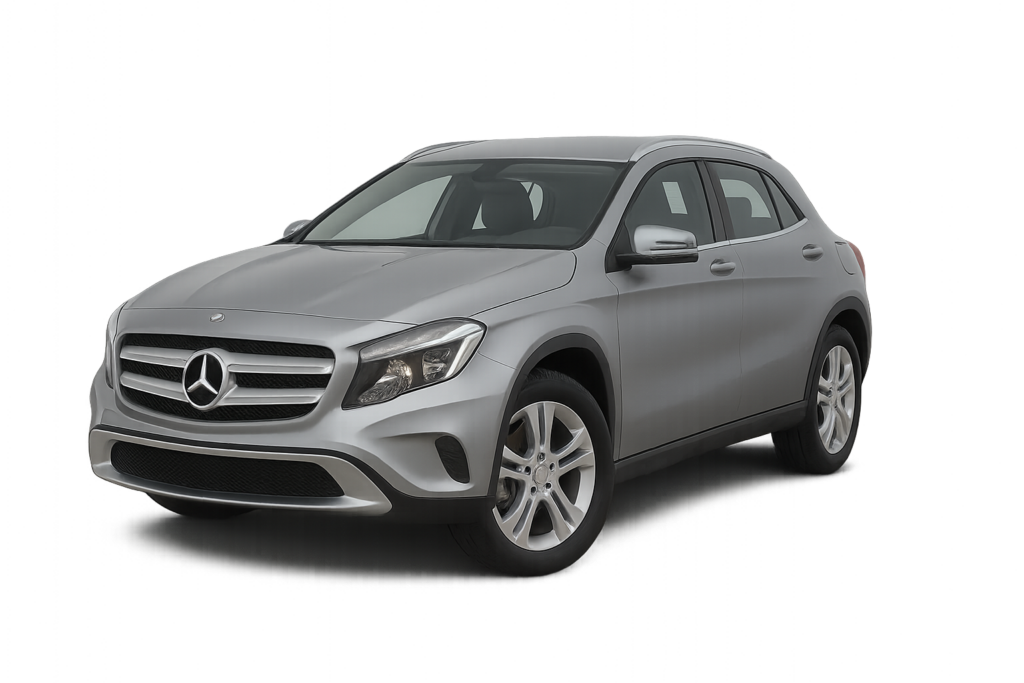 Monthly car rental in Tirana – modern vehicle in city traffic