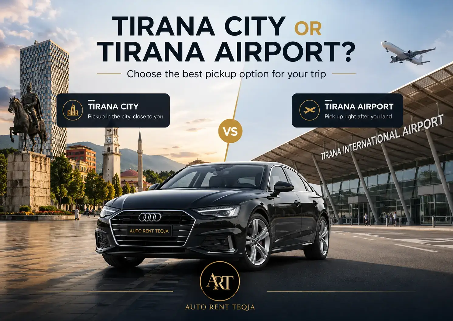 Drive in Tirana and across Albania with Auto Rent Teqja