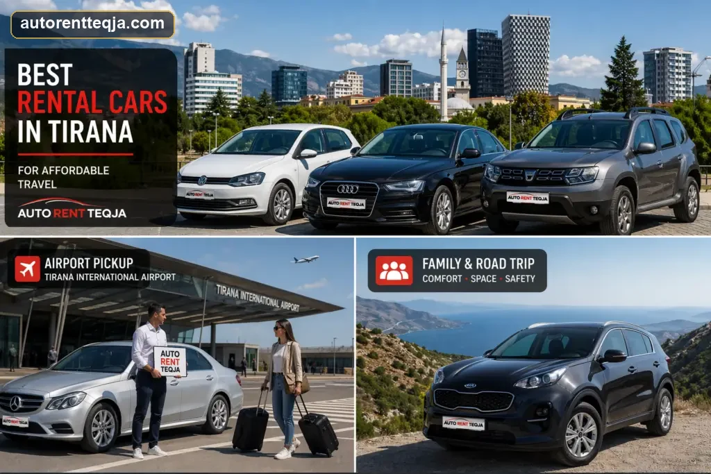 Rental car service and delivery in Tirana by Auto Rent Teqja
