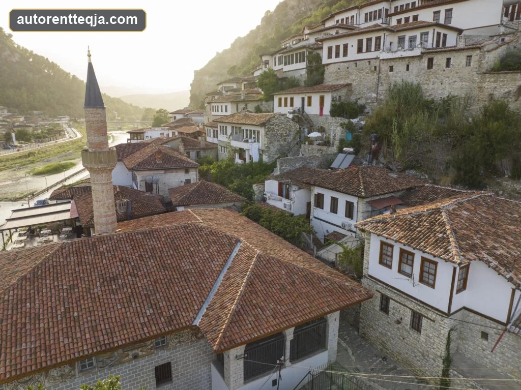 Albania road trip by car through coastal and mountain scenery